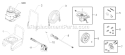 Page A Diagram and Parts List for 020290-2  Briggs and Stratton Pressure Washer